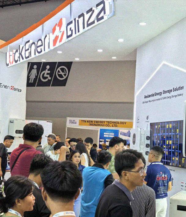 At the Trade Show
